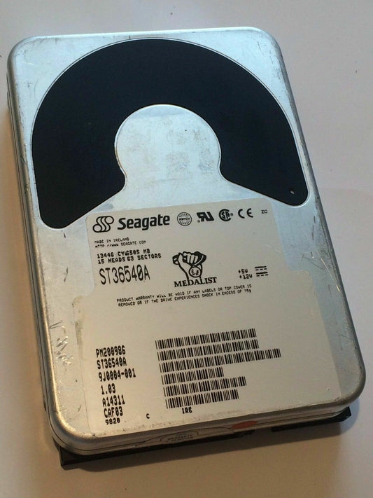 SEAGATE ST36540A 9J0004-001 IDE HARD DRIVE 6.5GB aa4ba12B