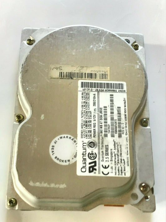 QUANTUM TRAILBLAZER 840AT TR84A431 REV02-D 840MB IDE HARD DRIVE aa4ac6
