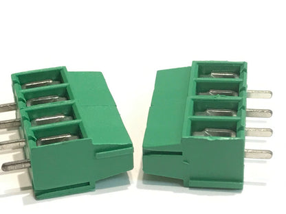 4 WAY PCB TERMINAL BLOCK CONNECTOR 5mm PITCH 17.5A BEST QUALITY EUROCLAMP blb129