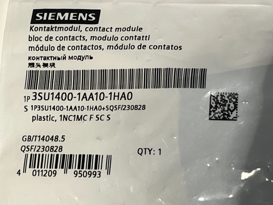 SIEMENS 3SU1400-1AA10-1HA0 CONTACT BLOCK RS 135-5658 ad1m39
