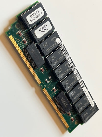 68 PIN FAST PAGE MODE SIMM MEMORY SAMSUNG KMM5724000AG-8 x1 fba10a14