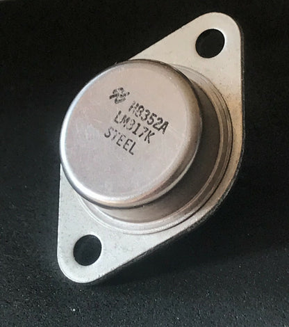 LM317K ORIGINAL NSC TO3 METAL VARIABLE VOLTAGE REGULATOR UK STOCK x1 fcb17.2