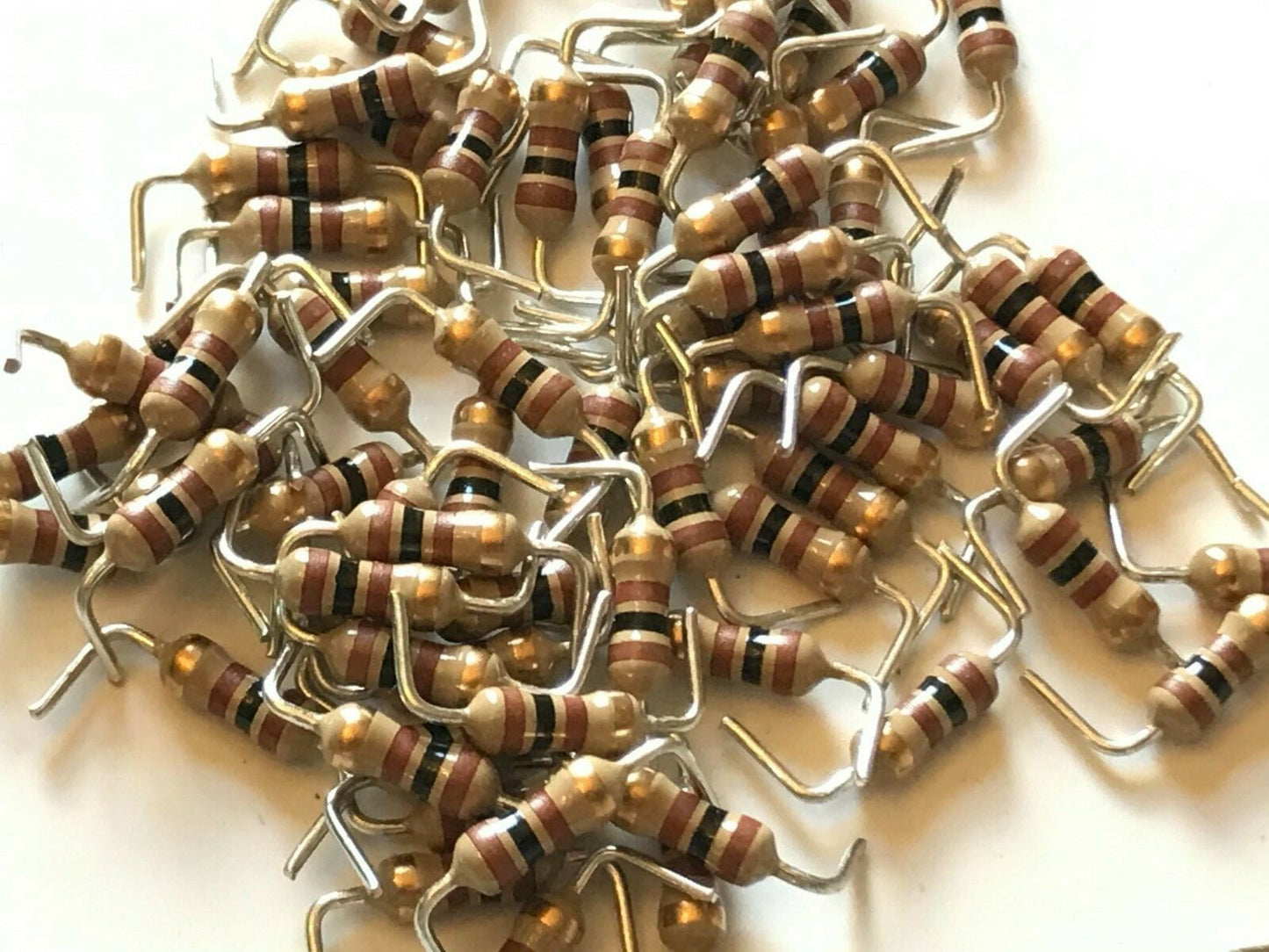 100 OHM 0.33W 5% 100R YAGEO PREFORMED QUALITY METAL FILM RESISTOR 100PCS ad1F3