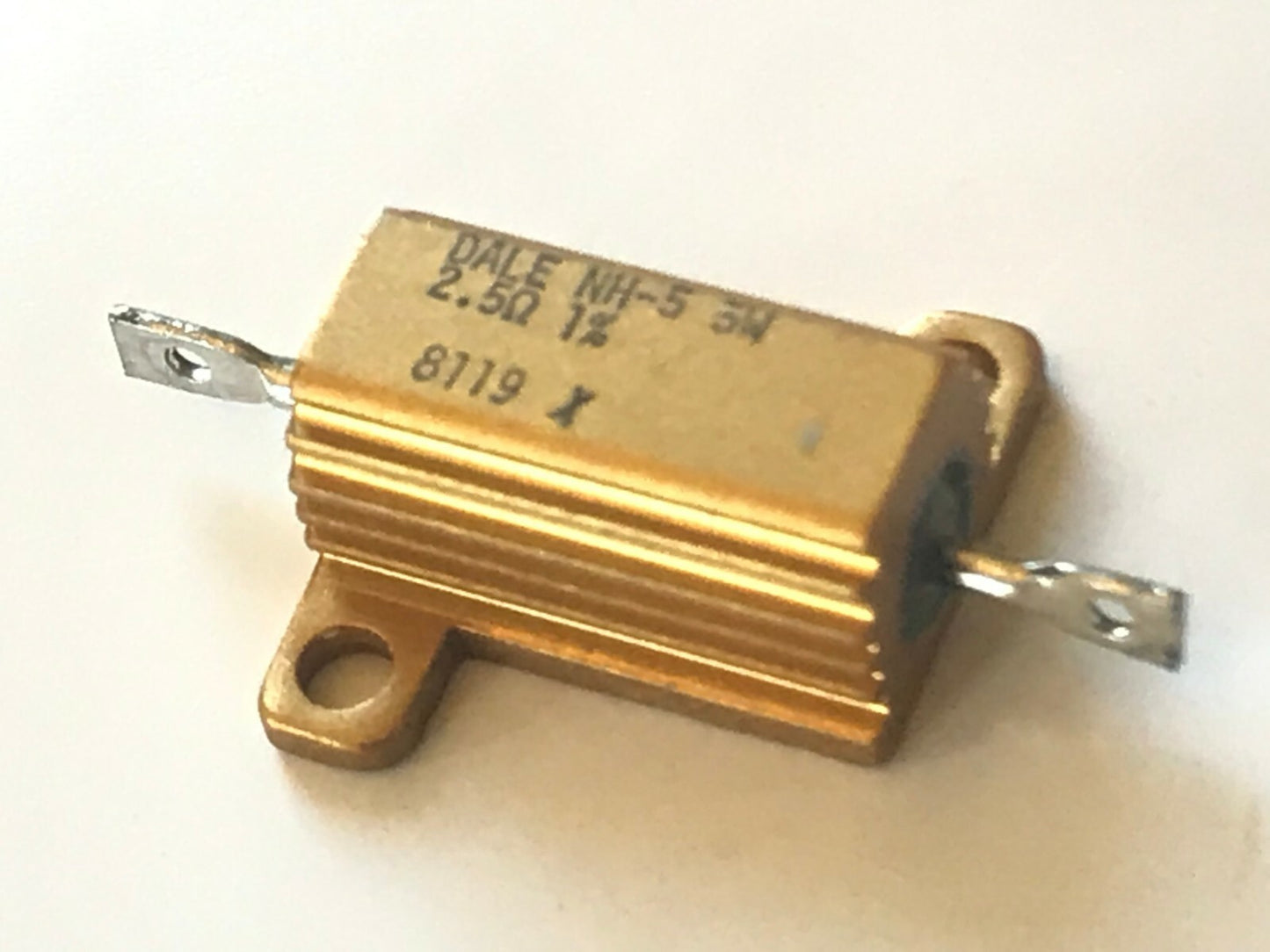 DALE NH-5 2.5 OHM 1% 5W METAL CLAD POWER RESISTOR MILITARY SPEC fd7d23