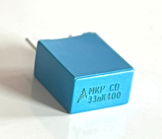 33nF .033uF 400V POLYPROPYLENE FILM MKP RADIAL CAPACITOR EPCOS (x2) fca12.5