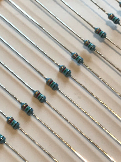 1.5K OHM 0.125W 5% VISHAY BEST QUALITY METAL FILM RESISTOR (x25) ad1J24