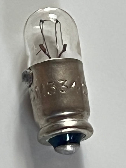 334 MID GROOVE MIDGET FLANGE 28V 40mA VINTAGE LAMP BULB VCH (X1) fcb25.44