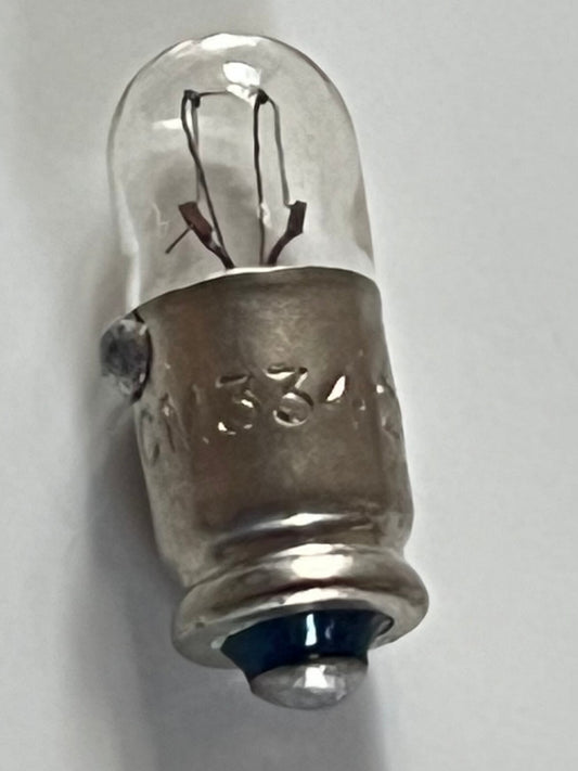 334 MID GROOVE MIDGET FLANGE 28V 40mA VINTAGE LAMP BULB VCH (X1) fcb25.44