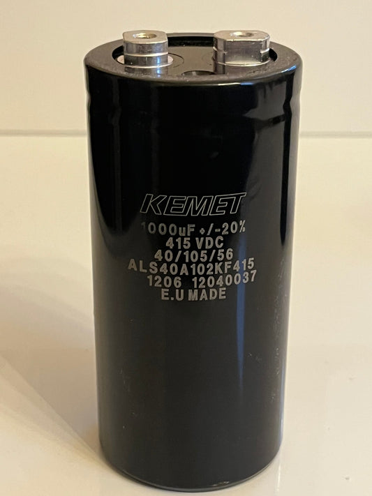 KEMET / BHC 1000UF 415V 105° INDUSTRIAL CAPACITOR ALS40A102KF415 NEW fce3n