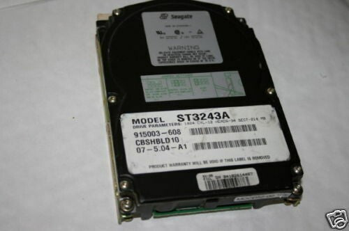 SEAGATE ST3243A IDE HARD DRIVE 214MB fbc1a10