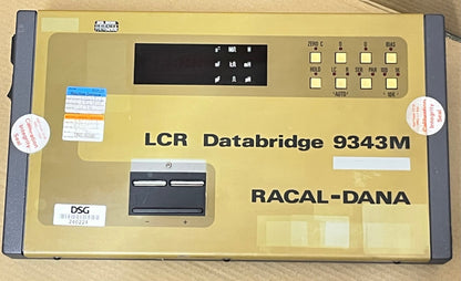 DATABRIDGE 9343M RACAL DANA PRECISION METER FOR L.C.R. PERFECT WORKER ad1~4