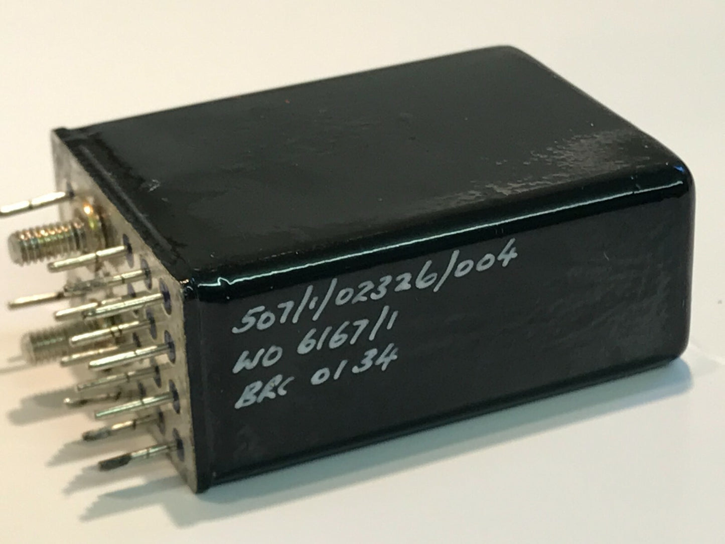 507/1/02326/004 HERMETICALLY SEALED MILITARY PLESSEY 24V 4PCO RELAY (X1) fd5f95