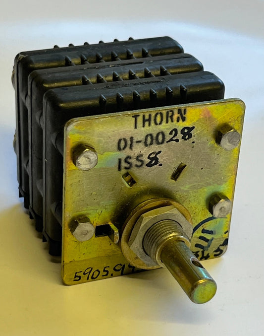 0 - 50R THORN RHEOSTAT PANEL DIMMER SWITCH VINTAGE AIRCRAFT LIGHTENING fd4g12