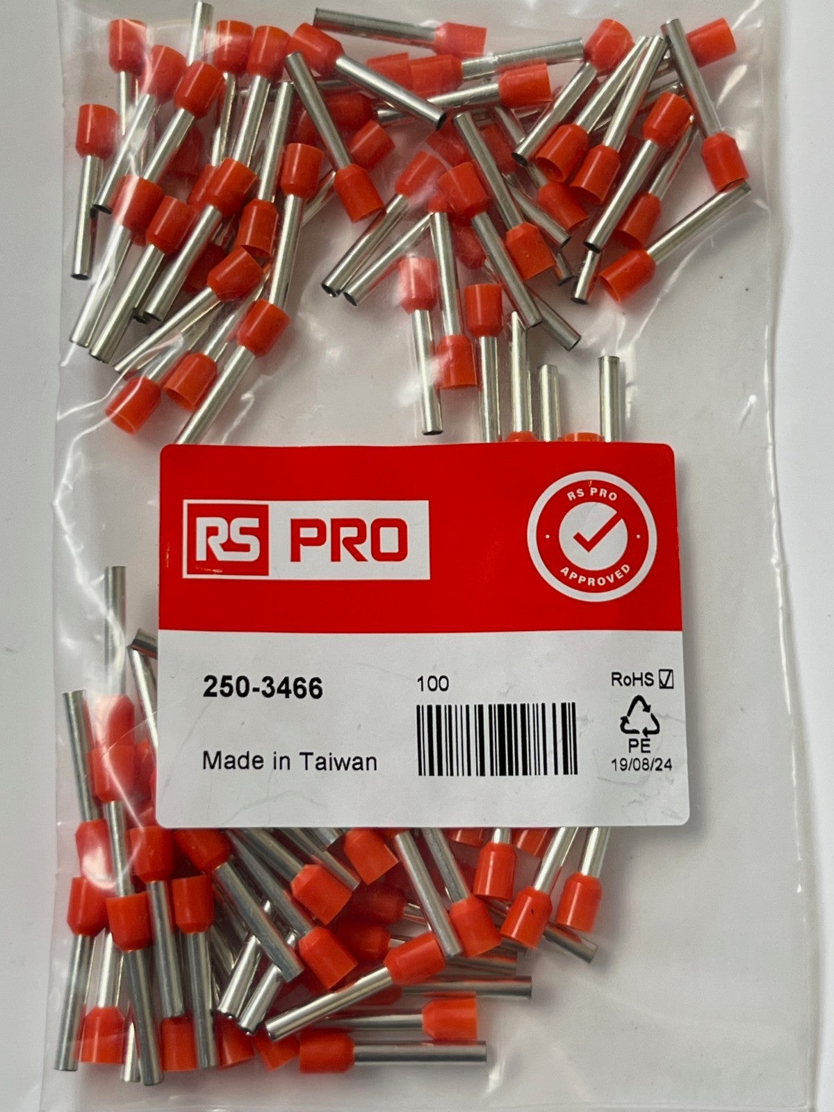 INSULATED CRIMP TERMINALS BEST RS QUALITY ALL TYPES PACKS OF 100 CHEAP fcb22