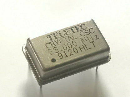 XTAL CRYSTAL OSCILLATOR 4 PIN 14 PIN DIL SIZE OLD STYLE ALL FREQUENCIES faa13