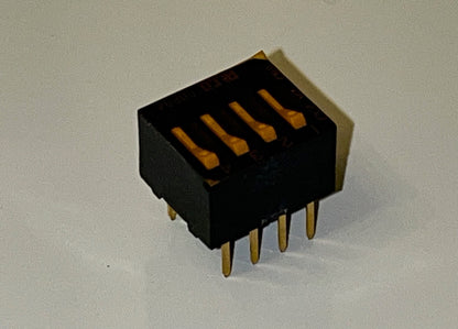 ALCO 4 WAY DIP DIL SWITCH x1 GDR04 FBA10A8