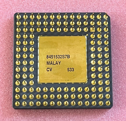 INTEL A82380-16 SX566 COLLECTIBLE PGA INTEL DMA CHIP fbb15A26