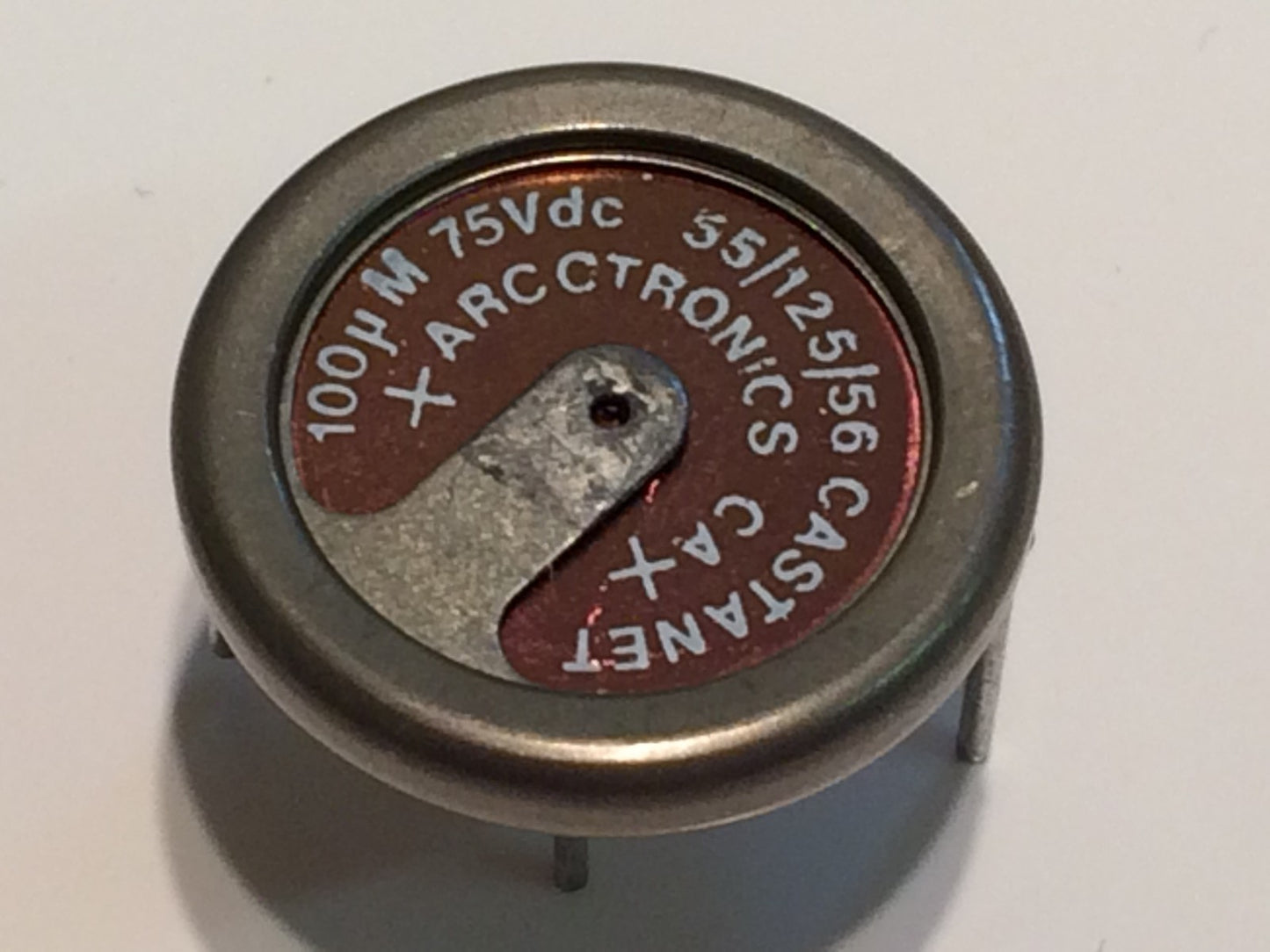 100UF 75V WET TANTALUM CASTANET ARCOTRONICS 402/1/50158/007 d6a19