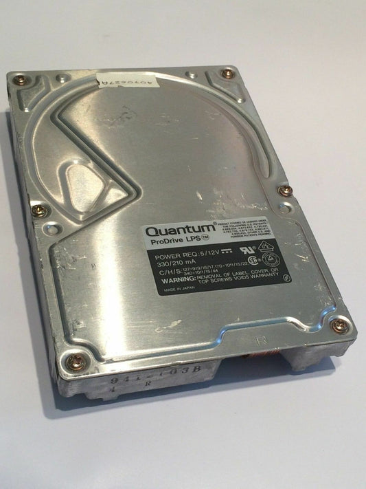 QUANTUM PRODRIVE LPS 170AT RR17A011 IDE HARD DRIVE 170MB aa4bc24