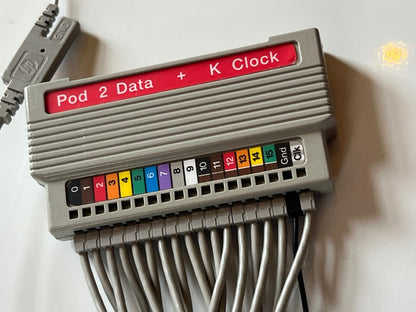 HP AGILENT DATA CABLE POD 2 & K CLOCK PROBE FOR HP16XXX AE1W102