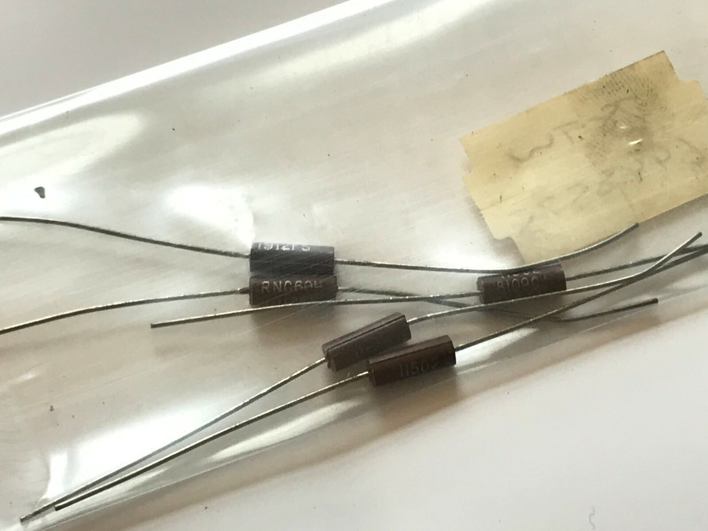 DALE RNC60H1912FS 19.1K 1% 0.25W MILITARY GRADE LOW NOISE RESISTOR x5 fd7d77