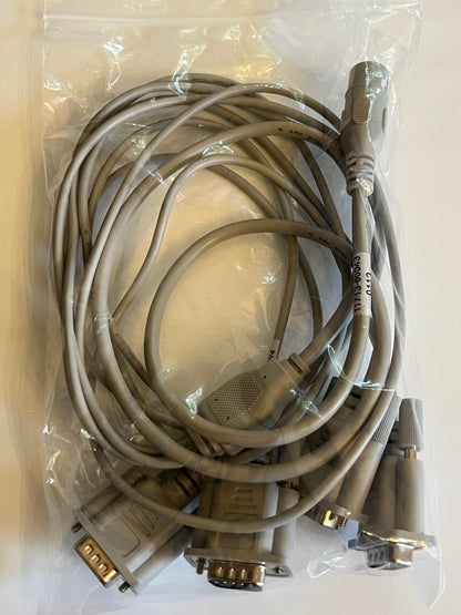 AGILENT 11713B C OPTION 501 11713-60043 VIKING TO 4 x 9 WAY D TYPE CABLE ae1w3
