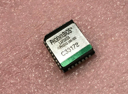 PHOENIX 386SX LAPTOP BIOS CHIP, EARLY RARE & COLLECTABLE PHOENIX BIOS fd1d35