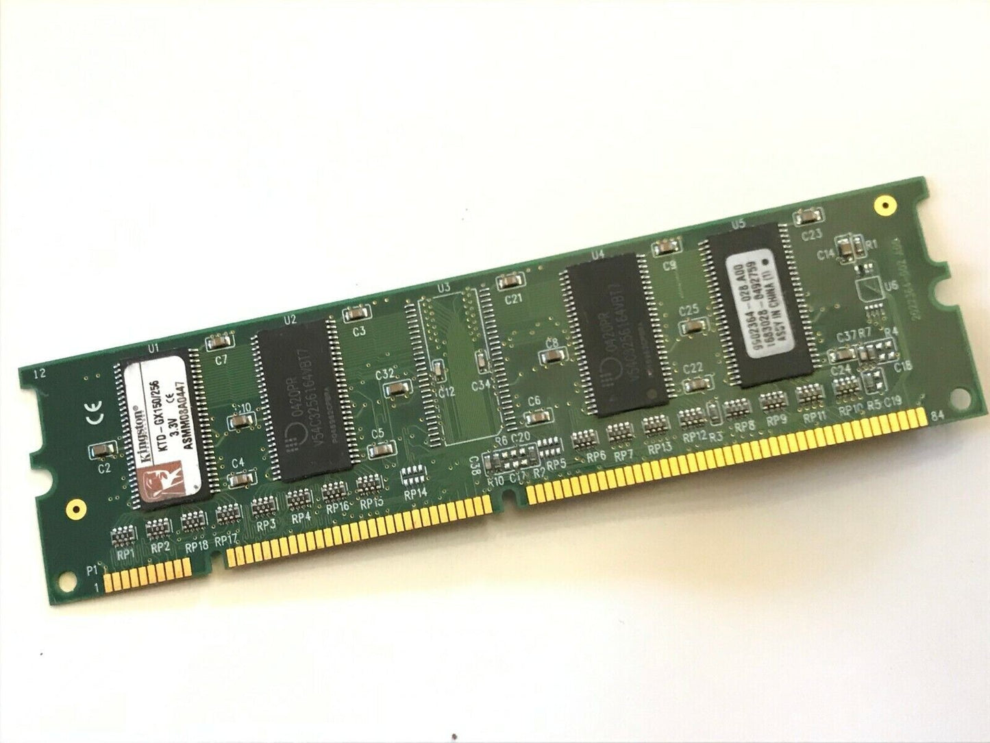 256MB KINGSTON KTD-GX150/256 DIMM 168-PIN PC133 UK SELLER fcb11.35