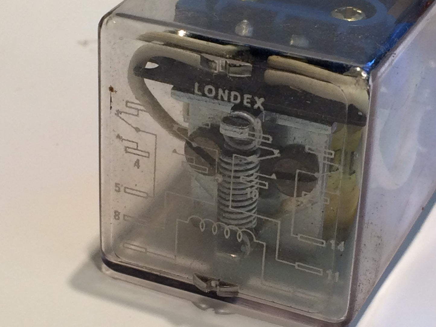 LONDEX TOPAZ H6 12V DC 4 POLE CHANGE OVER RELAY WITH 20A CONTACTS ad2x21