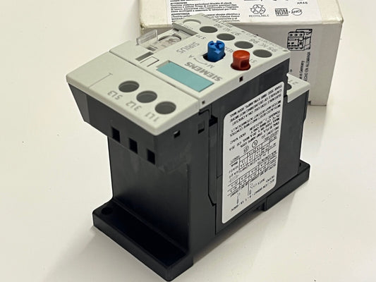 SIEMENS 3ZX1012-0RU11-1AA1, 3RU1116-1FB1 THERMAL OVER LOAD RELAY AE1y3