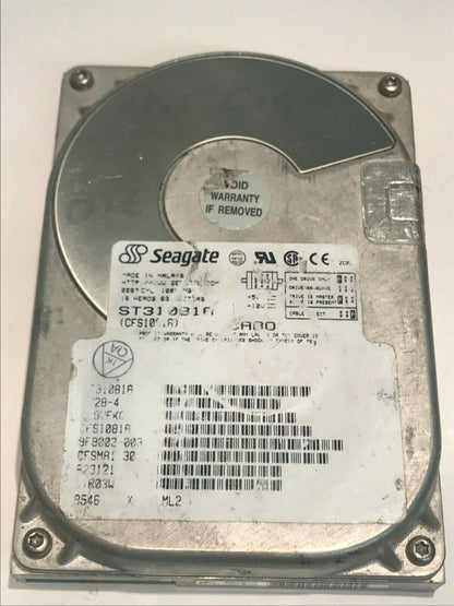 SEAGATE ST31081A CFS1081A 1GB IDE HARD DRIVE 9F9002-003 B23121 aa5hc4