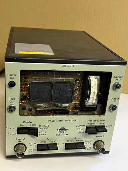 BRUEL & KJAER 2971 PHASE METER SPARES / REPAIRS fcf3e