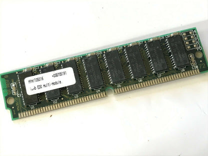 HYPERTEC HYMIT05016 16MB 72 PIN 60NS EDO SIMM NON PARITY UK SELLER fcb10.25