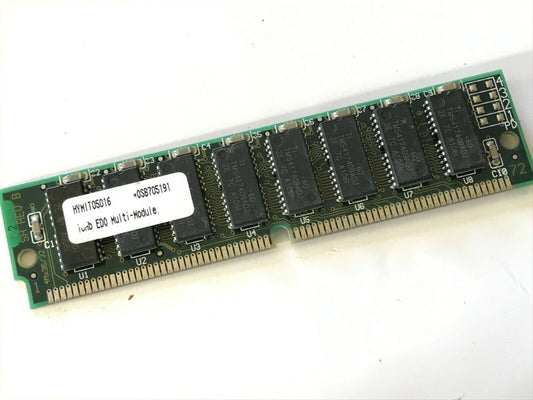 HYPERTEC HYMIT05016 16MB 72 PIN 60NS EDO SIMM NON PARITY UK SELLER fcb10.25