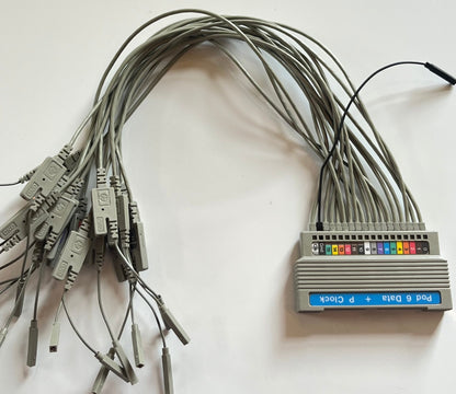 HP AGILENT DATA CABLE POD 6 & P CLOCK PROBE FOR HP16XXX AE1W106