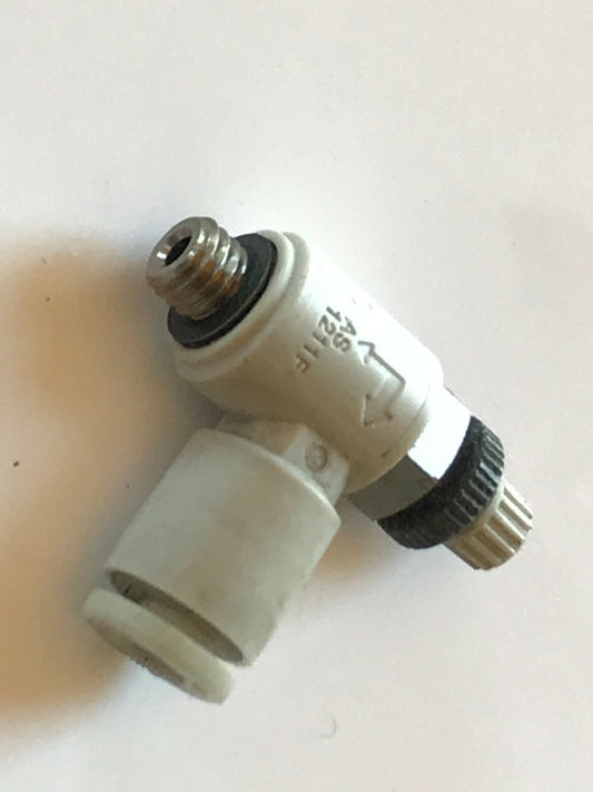 SMC AS1211F SERIES SPEED FLOW CONTROLLER ELBOW CONNECTOR 5/32 4mm fd5e28