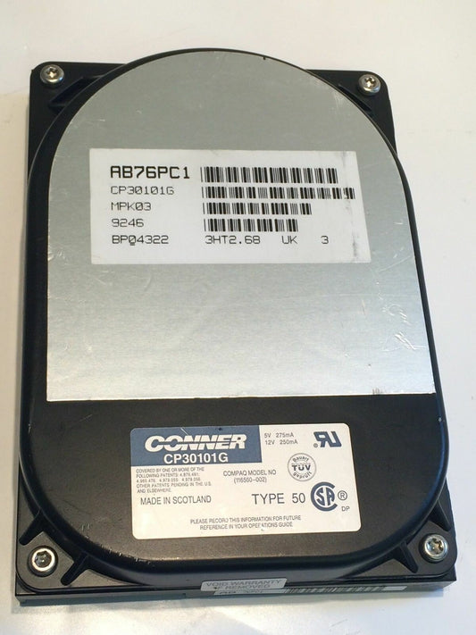 CONNER CP30101G 120MB IDE HARD DISC aa4ca15