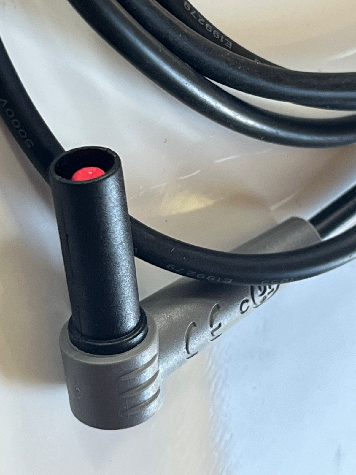 AGILENT KEYSIGHT BLACK TEST PROD CABLE CAT 3 1000V 10A SHROUDED 4MM AD1M13