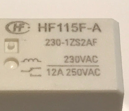 230V AC COIL MAINS COMPACT HIGH POWER RELAY WITH SPDT 12A CONTACTS blb158