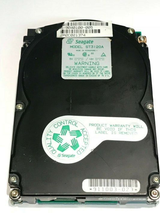 SEAGATE ST3120A 107MB IDE HARD DRIVE 911003-023 aa5hb2