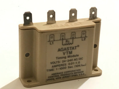 AGASTAT VTM SOLID STATE TIMING MODULE 1 - 1000 SECONDS ad2G8