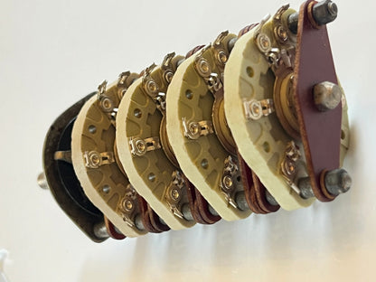 8 POLE 3 WAY CERAMIC ROTARY SWITCH MILITARY SPECIFICATION fbf2C