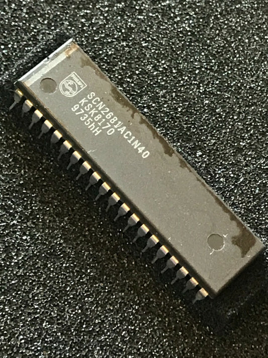 SCN2681AC1N40 PHILIPS DUART IC DIL 40 PIN UK STOCK (x1) fd5f6