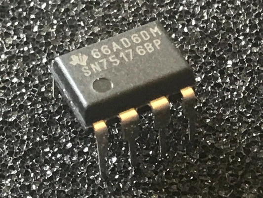 ORIGINAL TEXAS INST SN75176BP 8 PIN BUS TRANSCEIVER DIL CHIP UK STOCK fd5f38
