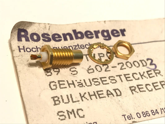 ROSENBERGER PREMIUM QUALITY PANEL MOUNT SMC FEMALE (X1) fd7L33