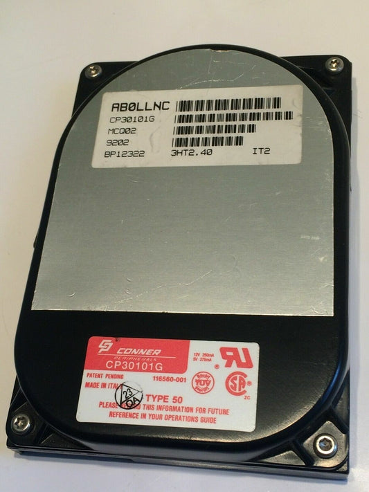 CONNER CP30101G 120MB IDE HARD DISC aa4ca18