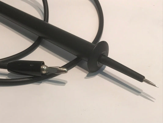 SHARP POINT TEST PROBE TO 4MM PLUG LOVELY MILITARY QUALITY CABLE ae1T12