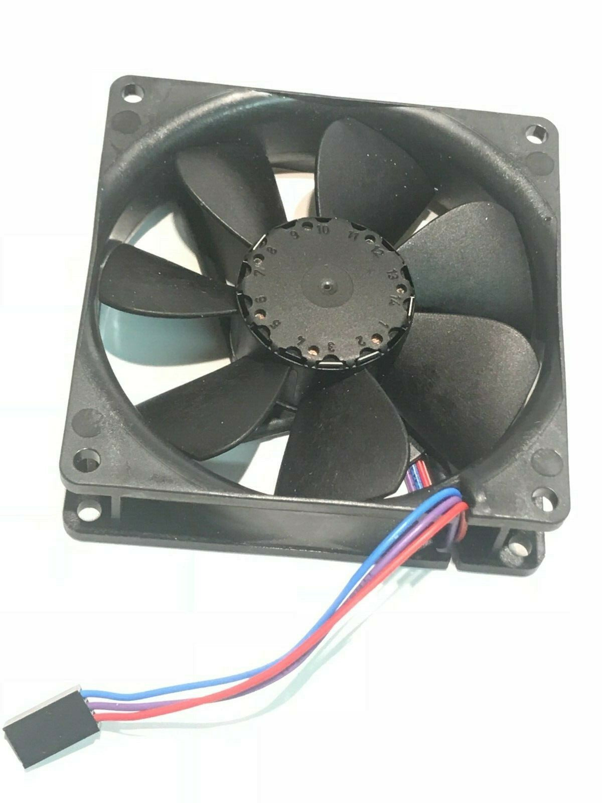 EBM-PAPST MODEL 3412-NGV AXIAL 12V (8v - 12.6v) 92MM x 25MM 3 WIRE FAN fbd3d