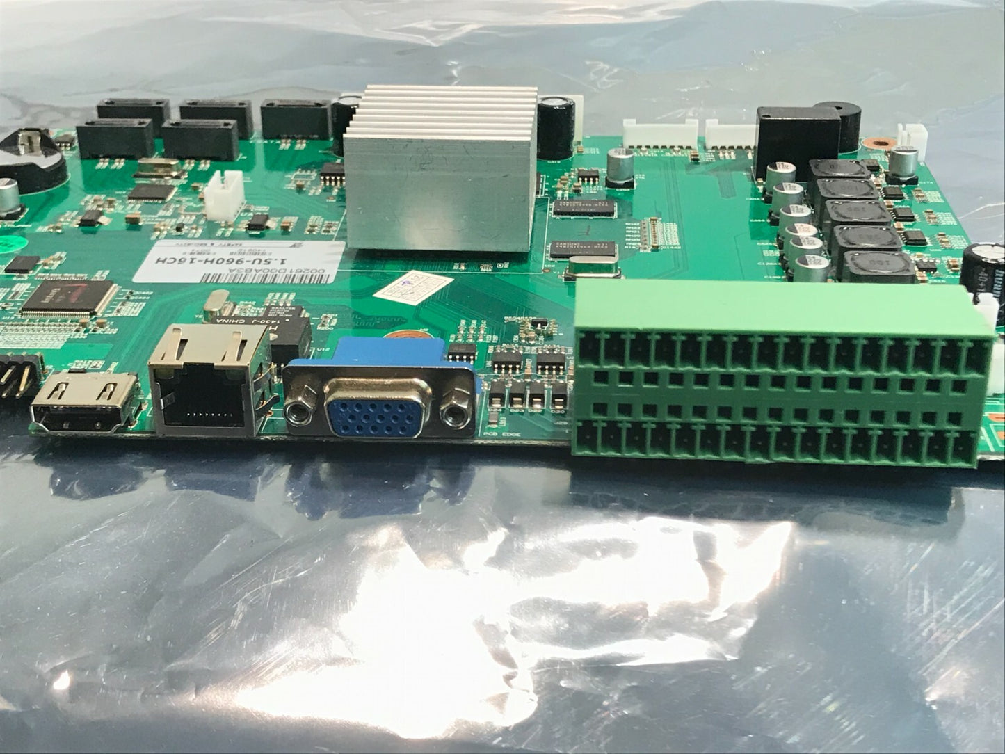 MAIN CARD PCB FOR 960H 16 CHANNEL VIDEO / AUDIO RECORDER ae1v10