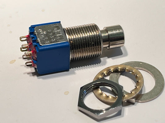 PUSH OR FOOT SWITCH APEM BEST QUALITY LATCHING CHANGE OVER DOUBLE POLE bsb4c